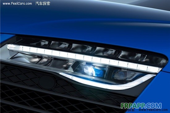 奧迪R8 LMX車型官圖曝光！配激光遠光燈